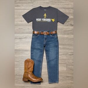 West Virginia Mountaineers Gray T-Shirt
